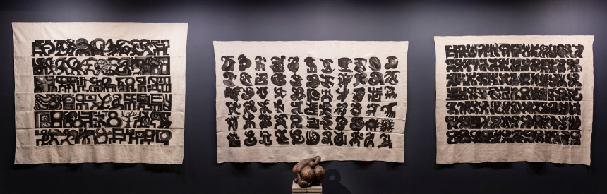 Installation view, New York Live Arts, 2022.